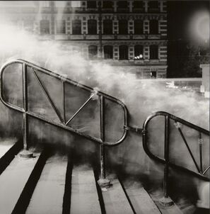 Alexey Titarenko, ‘Crowd 1, Vasileostrovskaya Metro Station, from the series «City of Shadows»’, 1992