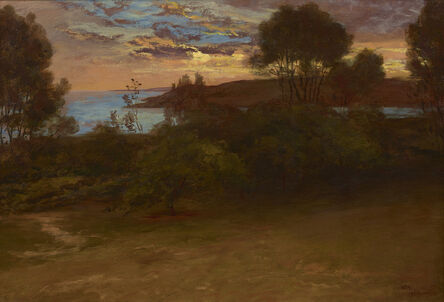 William Morris Hunt, ‘Twilight in Magnolia, Massachusetts’, 1877