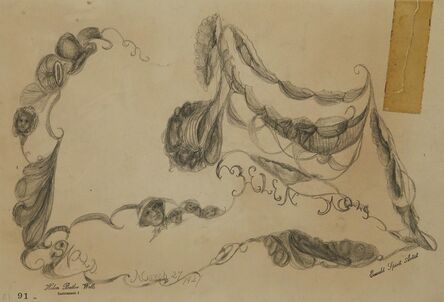 Helen Butler Wells, ‘Spirit Drawing #91’, 1927