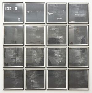 Tacita Dean, ‘Sixteen Blackboards’, 1992