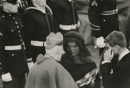 Elliott Erwitt, ‘Jacqueline and Robert Kennedy at the funeral of JFK, Arlington, Virginia, USA’, 1963