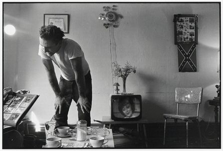 Danny Lyon, ‘Corky at home, Chicago, from The Bikeriders’, 1966