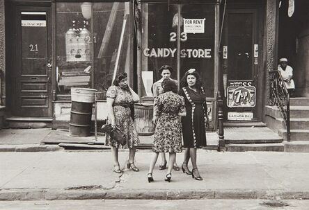 Helen Levitt, ‘N.Y.C. (women in front of candy store)’, 1945