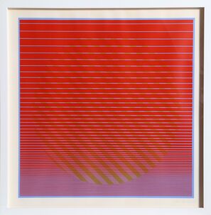 Julian Stanczak, ‘Rising No. 1 from Eight Variatnts’, ca. 1970