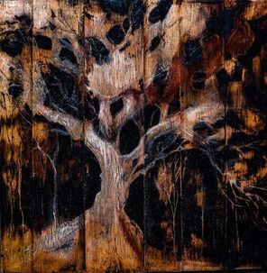 Maria Greenshields-Ziman, ‘Oak Tree Relief’, 2020