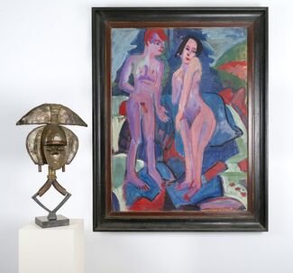 African Art from our Collection & Ernst Ludwig Kirchner, installation view