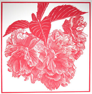 Keith Kaminski, ‘Green-Wood Cherry Blossoms 2’, 2024