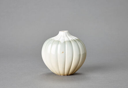 Fance Franck, ‘Oval vase, décor persimmon in underglaze iron’, N/A