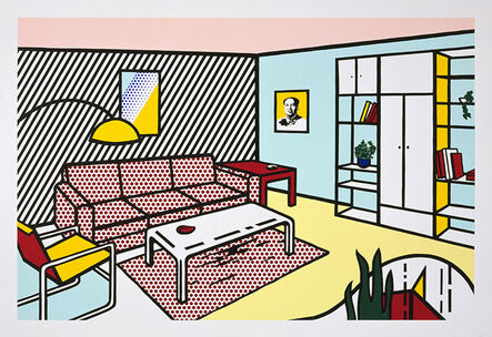 Roy Lichtenstein, ‘Modern Room’, 1991
