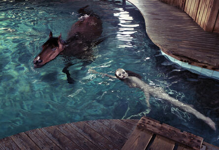 Steven Klein, ‘Girl with Horse in Pool’, 2005