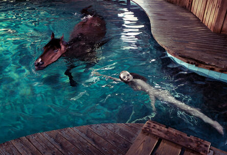 Steven Klein, ‘Girl with Horse in Pool’, 2005