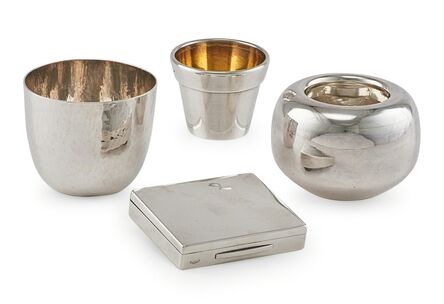 Bulgari, ‘Bulgari & Cartier Sterling Silver Objects’, 20th c.