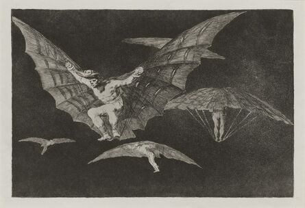 Francisco de Goya, ‘Modo de volar [A Way of Flying]’, 1816-1819