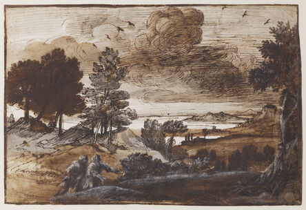 Claude Lorrain, ‘Heroic Landscape’, 1655-1658