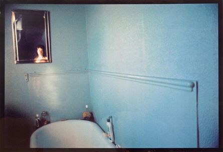 Nan Goldin, ‘Self-portrait in blue bathroom, London’, 1980