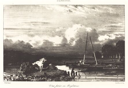 Jules Dupré, ‘View in England (Vue prise en Angleterre)’, 1836