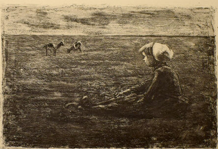 Max Liebermann, ‘The Goatherd’, 1891