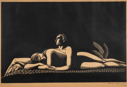 Rockwell Kent, ‘The Lovers’, 1928