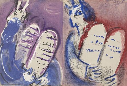 Marc Chagall, ‘Verve Vol IX 33/34, Illustrations for the Bible’, 1956