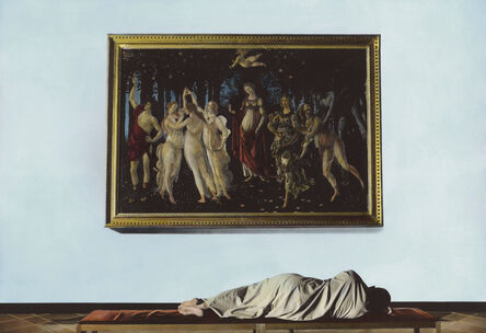 Youssef Nabil, ‘Self-portrait with Botticelli, Florence 2009’, 2009