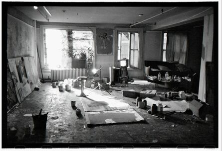 Roland Hagenberg, ‘Basquiat's studio with windows’, 1983