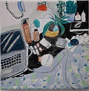 Usumurasaki Kana, ‘A Day’, 2019