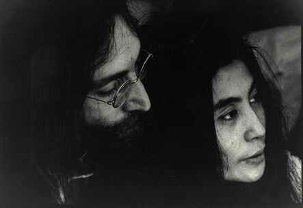 Luiz Garrido, ‘John Lennon and Yoko Ono in an intimate moment at Apple Records’ office in Savile Row, London’, 1969