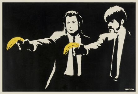 Banksy, ‘Pulp Fiction’, 2004