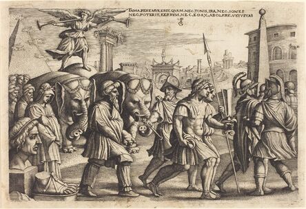 Georg Pencz, ‘The Triumph of Fame’