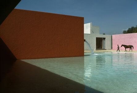 René Burri, ‘Horse Pool and House by Luis Barragan, San Cristobal, Mexico’, 1976