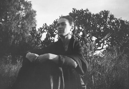 Lucienne Bloch, ‘Frida with the Cactus’, 1932