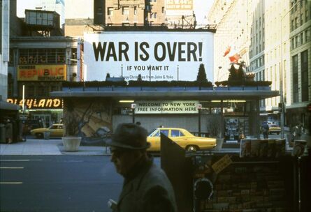 Yoko Ono, ‘War is Over!’, 1969