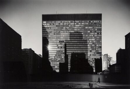 Elliott Erwitt, ‘Mies Van Der Rohe Building, Chicago’, 1969