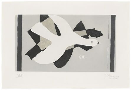 Georges Braque, ‘L'oiseau et son ombre III’, 1961