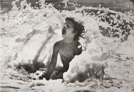 Alfred Eisenstaedt, ‘Girl in Surf, Jones Beach, NY’, 1951/1985c