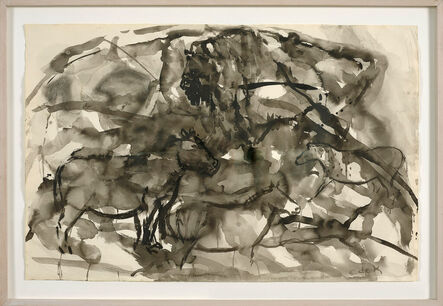 Elaine de Kooning, ‘Pasture, Wan Fou Shan’, 1988