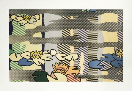 Roy Lichtenstein, ‘Water Lily Pond with Reflections’, 1992