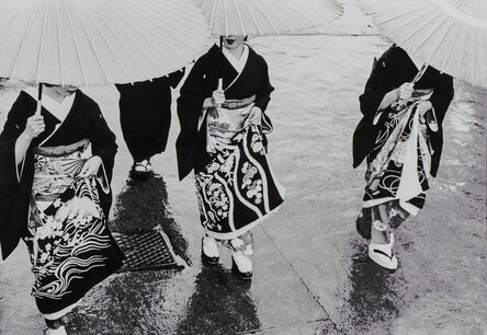 Asano Kiichi, ‘A Rainy Commencement Ceremony Day’, 1953