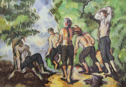 Pamela Joseph, ‘Censored Five Bathers by Cézanne’, 2013