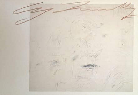 Cy Twombly, ‘Untitled" from the "Dawn series’, 1960