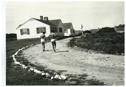 Andy Warhol, ‘Andy Warhol's Montauk Estate with Two Unidentified Men’, ca. 1975