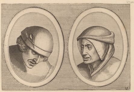 Johannes and Lucas van Doetechum after Pieter Bruegel the Elder, ‘"Houte Klaes" and "Kommer-stoofs"’, ca. 1564/1565