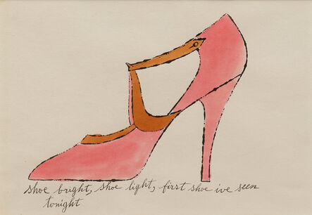 Andy Warhol, ‘Shoe Bright, Shoe Light...’, 1955