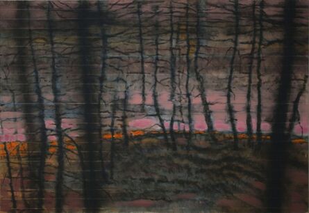 Jonas Gasiūnas, ‘"I Was Drawing The Forest With The Candle Flame. The Rain Started."’, 2018
