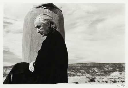 John Loengard, ‘Georgia O'Keeffe Roof at Ghost Ranch, New Mexico’, 1967