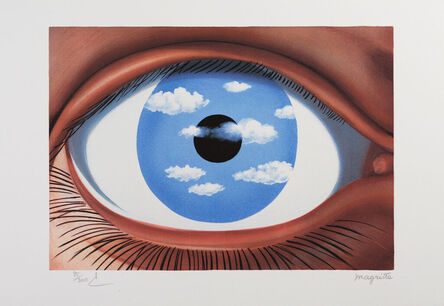 René Magritte, ‘Le Faux Miroir’, 2002