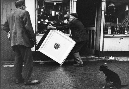 Edward Quinn, ‘Man moving furniture, Dublin’, 1963
