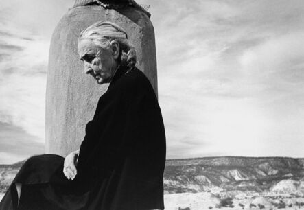 John Loengard, ‘Georgia O'Keeffe on Roof, Ghost Ranch, Abiquiu, New Mexico’, 1967
