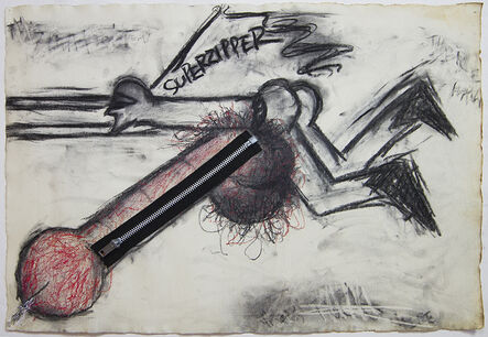Judith Bernstein, ‘Superzipper’, 1966