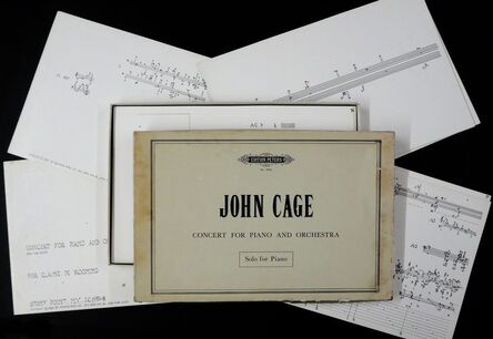 John Cage, ‘Concert for Piano and Orchestra. Solo for Piano. ’, 1960